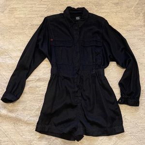 Urban outfitters black romper. Size L